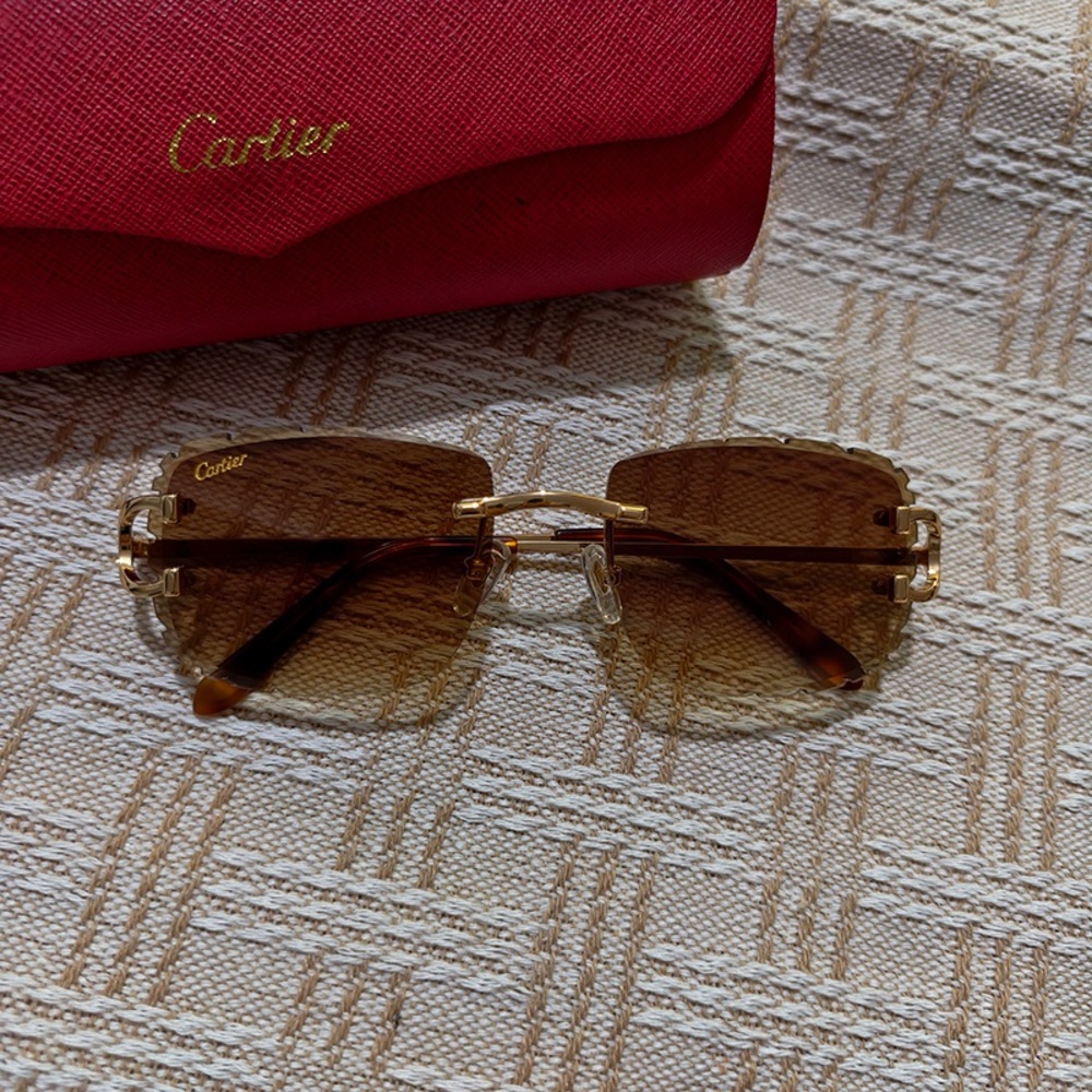 Cartier Frameless Sunglasses